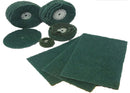 GREEN NON-WOVEN MOPS