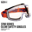 Pro Choice Safety Gear 3700 Series Goggles