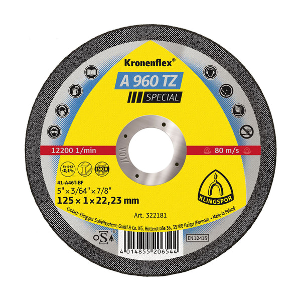 Cutting-off Wheel (A960TZ) Special Flat (pack of 25)