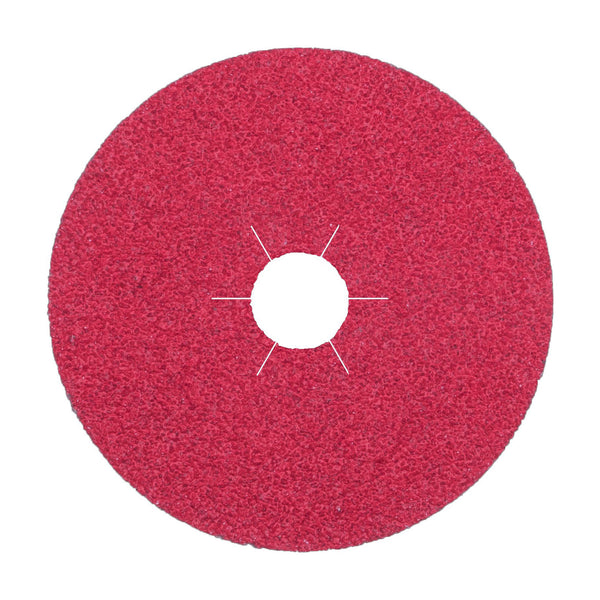 Fibre Disc (FS964) 125x22mm Ceramic Red Star hole