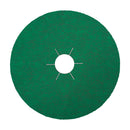 Fibre Disc (FS966) 125x22mm Ceramic Green Multibond Star hole (box of 25)