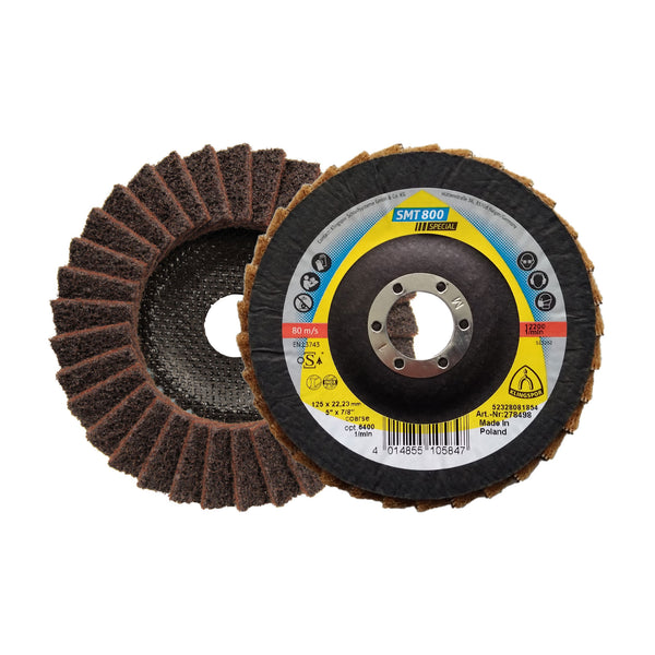 Flap Disc (SMT800) 125x22mm Special Non-woven 12°