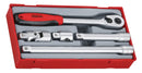 teng 5 Piece 1/2" Drive Ratchet & Accessories Set