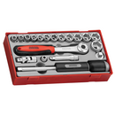 teng 19 Piece 3/8" Drive Socket Set