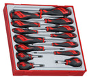 teng 14 Piece Flat, PH, PZ Screwdriver Set