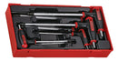 teng 7 Piece T Handle AF Hex Key Set