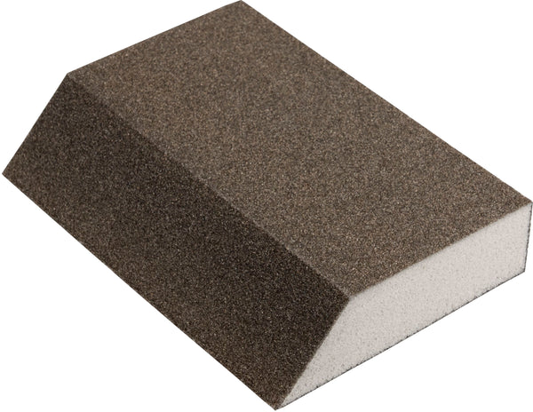 Abrasive Hand Block (SK700A) 125x89x25mm Aluminium oxide Angled Edge